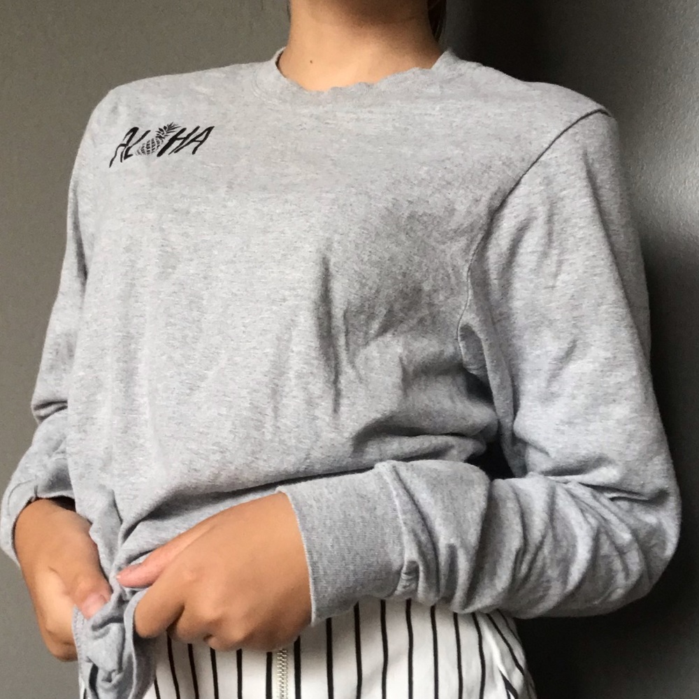 Aloha warm long sleeve shirt!